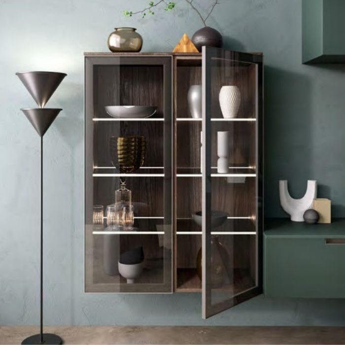 Parete Attrezzata Moderna - Collezione SKY Day - Gruppo Split - SK103 - 2